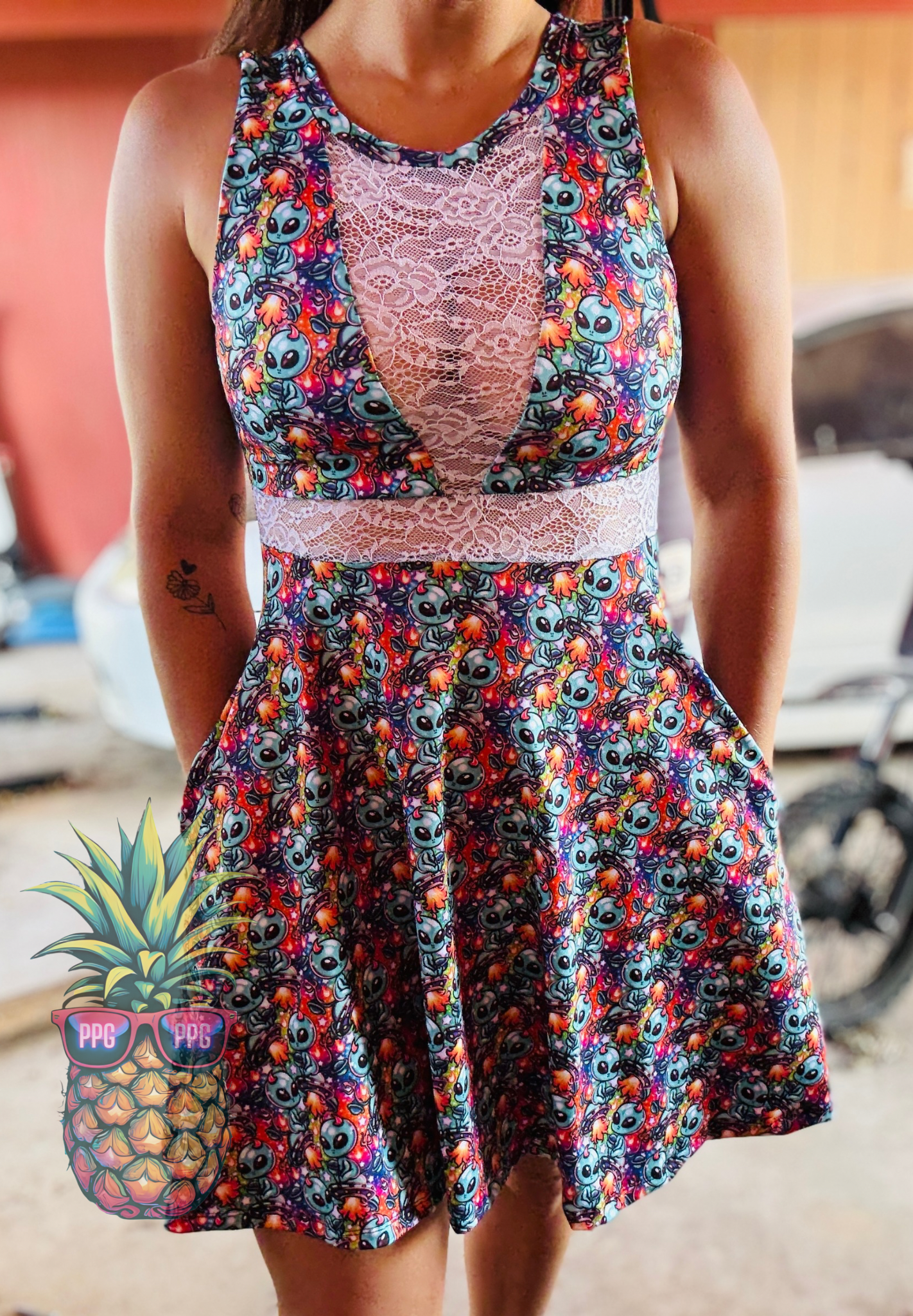Bryce Alien Dress