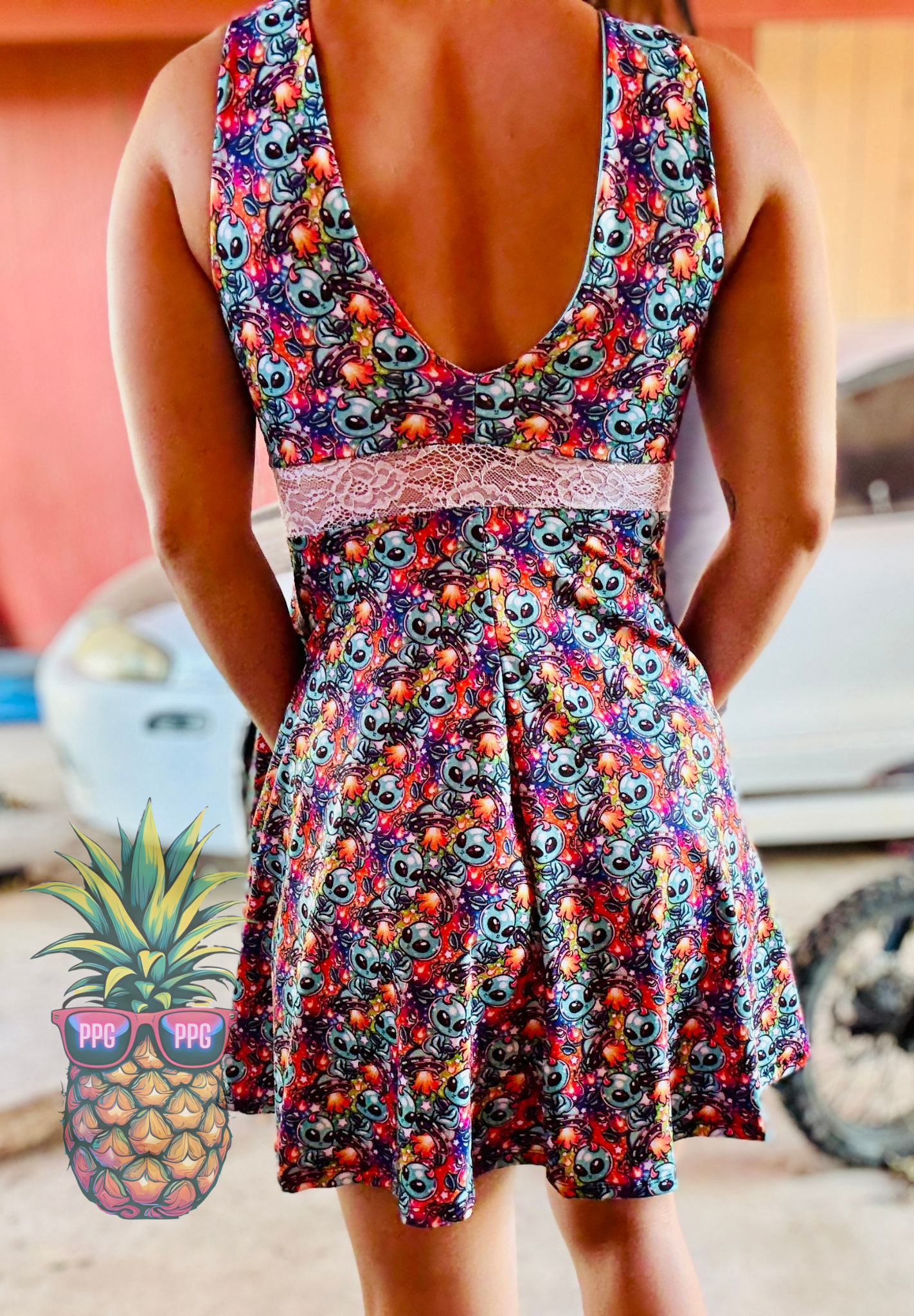 Bryce Alien Dress